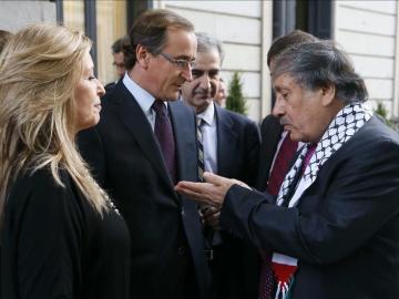 PP y PSOE conversan con el embajador de Palestina en España