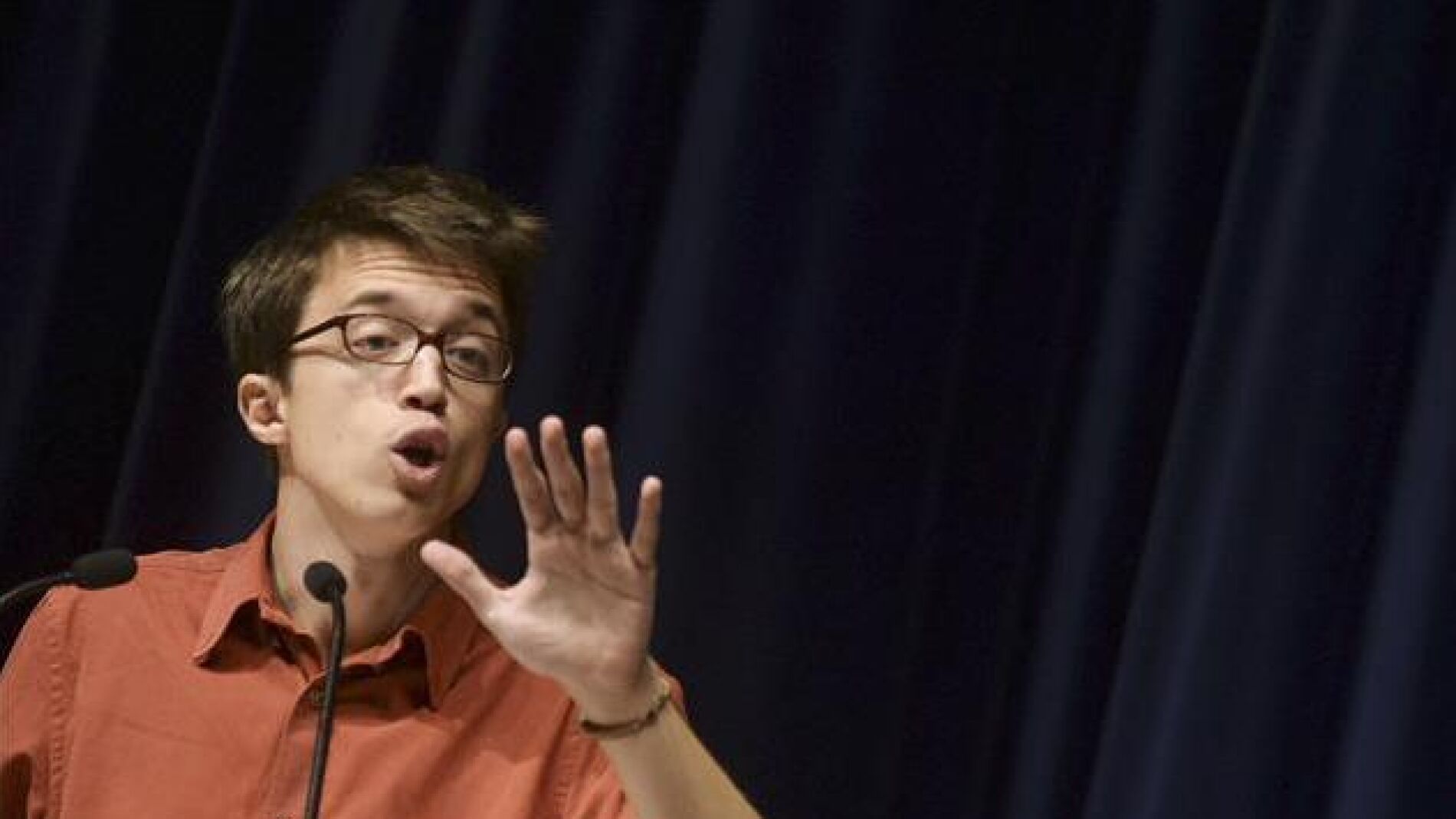 El responsable de la secretar&iacute;a pol&iacute;tica de Podemos, &Iacute;&ntilde;igo Errej&oacute;n