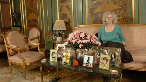 La Duquesa de Alba, en el Palacio de Liria La Duquesa de Alba, en el Palacio de Liria