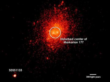 Un telescopio de la NASA indaga en una misteriosa fuente de luz