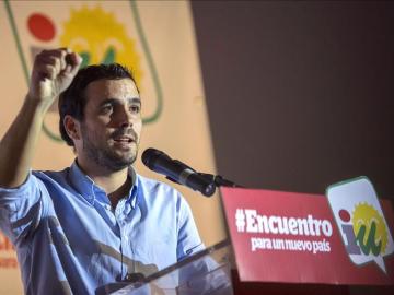 Alberto Garzón, candidato a las primarias de IU