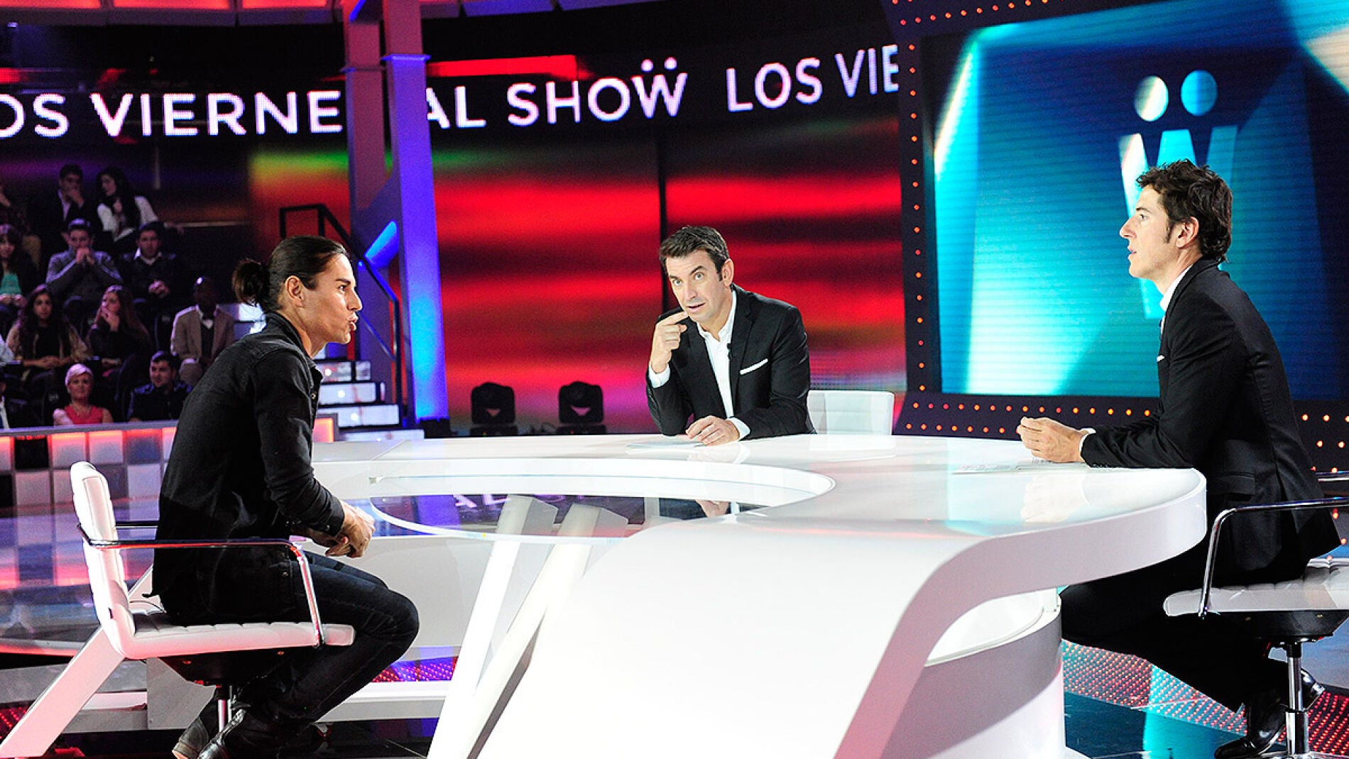 Entrevista a Julio Jos&eacute; Iglesias en Los viernes al show