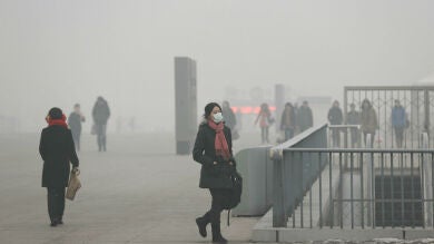 Pekín estudia instalar seis 'canales de viento' para luchar contra la contaminación