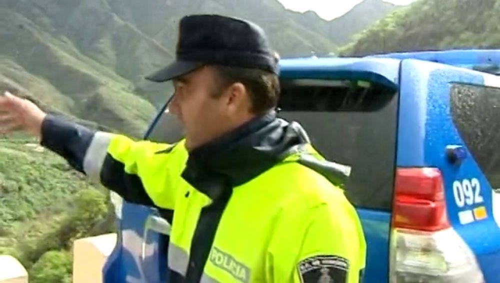 Desprendimientos en carreteras de montaña