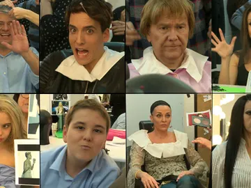 Nos colamos en la sala de caracterización del último programa de Tu cara me suena Mini Nos colamos en la sala de caracterización del último programa de Tu cara me suena Mini