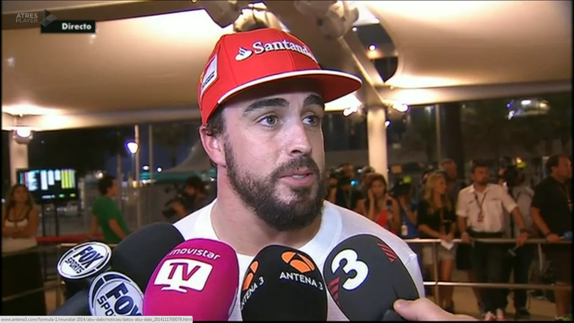 Fernando Alonso afronta la última carrera con alivio