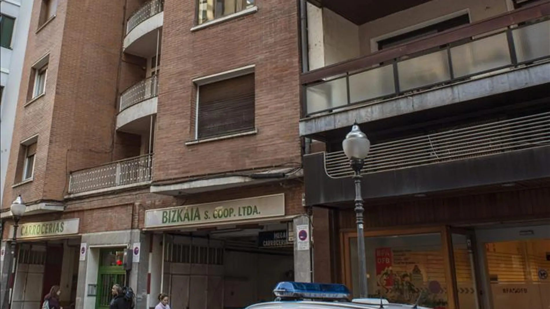Inmueble en el que fue hallado muerto Koldo Losada. Inmueble en el que fue hallado muerto Koldo Losada.