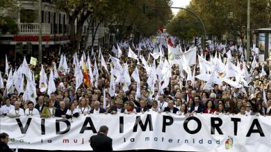 Más de 60.000 personas piden la erradicación del aborto en la manifestación provida de Madrid