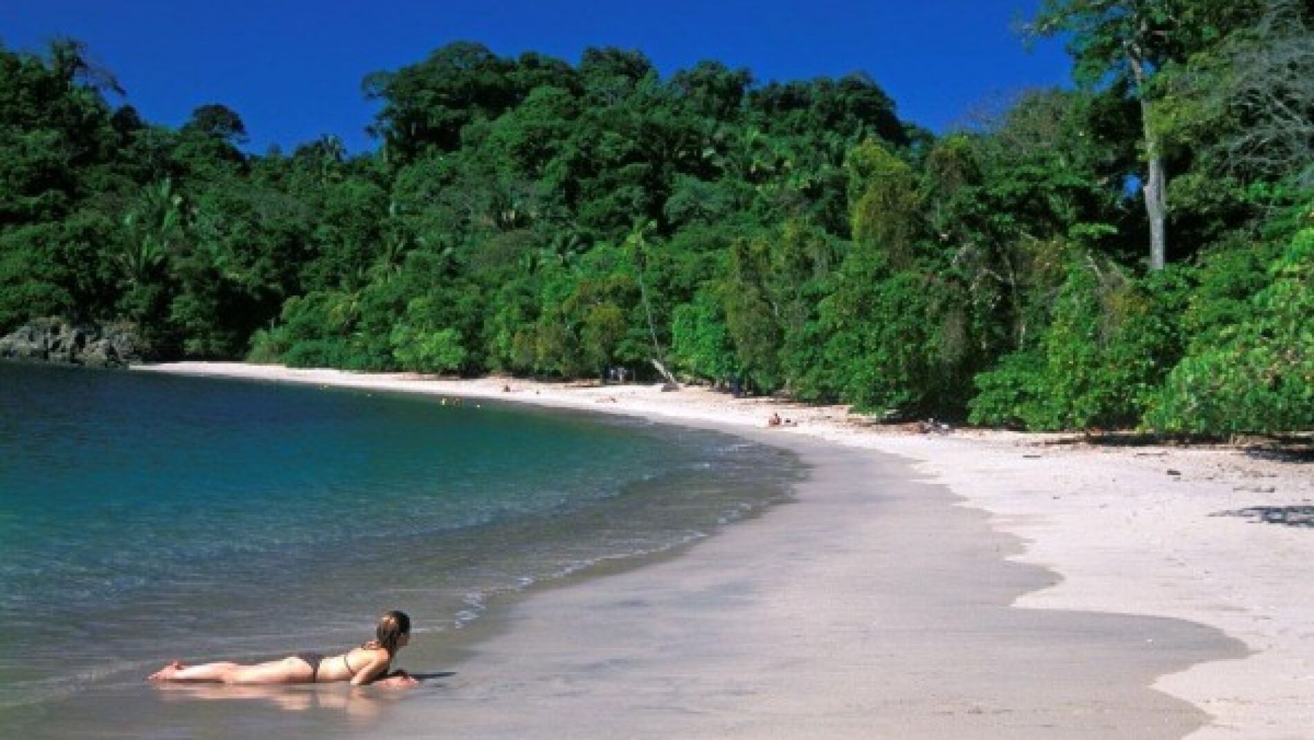 Playa paradisi&aacute;ca de Costa Rica.