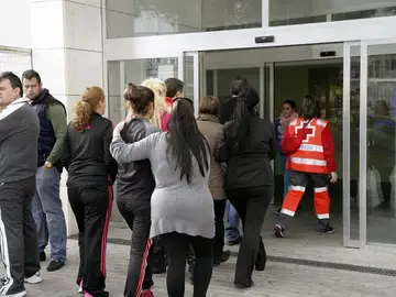 Familiares de las niñas atropelladas en Fuensalida Familiares de las niñas atropelladas en Fuensalida