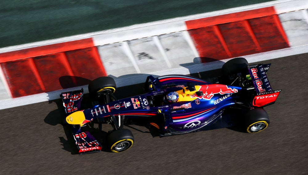 El Red Bull de Vettel, en Abu Dabi