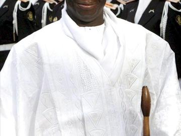El presidente de Gambia, Yahya Jammeh.