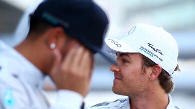 Hamilton vs Rosberg: amigos separados por un título