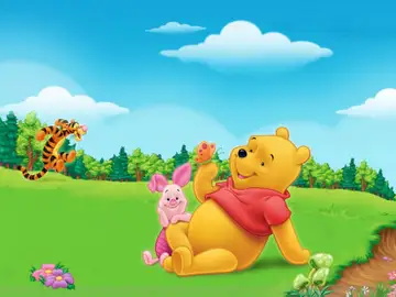 Imagen del osito Winnie the Pohh junto a otros personajes de la factoría Disney. Imagen del osito Winnie the Pohh junto a otros personajes de la factoría Disney.