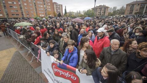 Concentraci&oacute;n en Burgos en apoyo a los trabajadores de Campofr&iacute;o