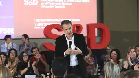 José Luis Rodríguez Zapatero, en un acto por el décimo aniversario de la Ley contra la Violencia de Género José Luis Rodríguez Zapatero, en un acto por el décimo aniversario de la Ley contra la Violencia de Género