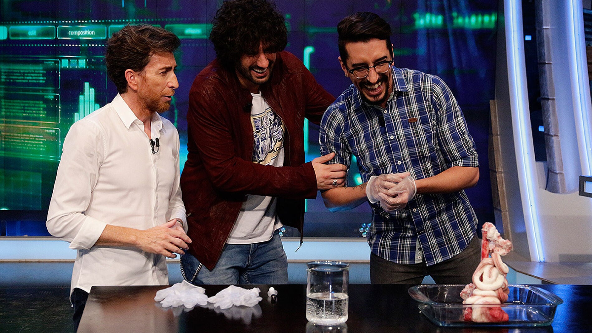 Melendi, Pablo Motos y Marron en El Hormiguero 3.0