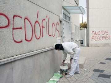 Pintadas en la parroquia