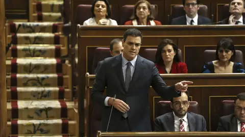 Pedro Sánchez en el Congreso Pedro Sánchez en el Congreso