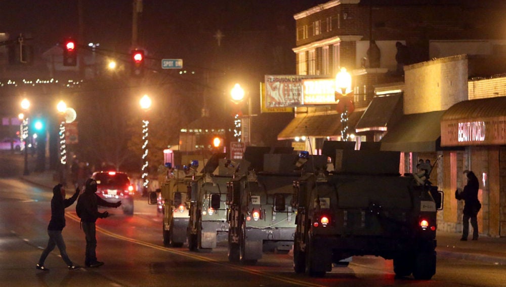 La Guardia Nacional, en Ferguson