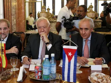 Margallo, reunido con el canciller cubano, Bruno Rodríguez Margallo, reunido con el canciller cubano, Bruno Rodríguez