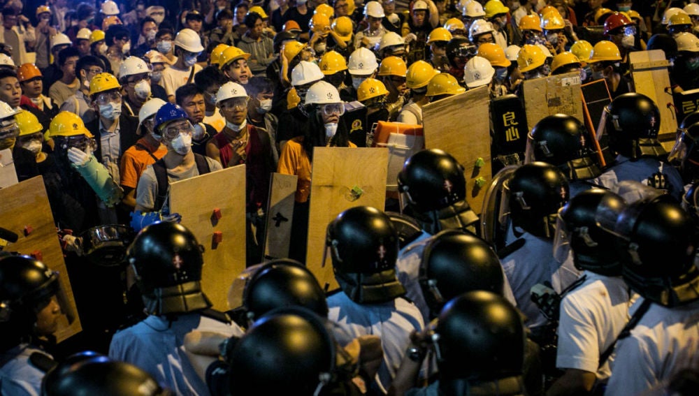 Protestas en Hong Kong