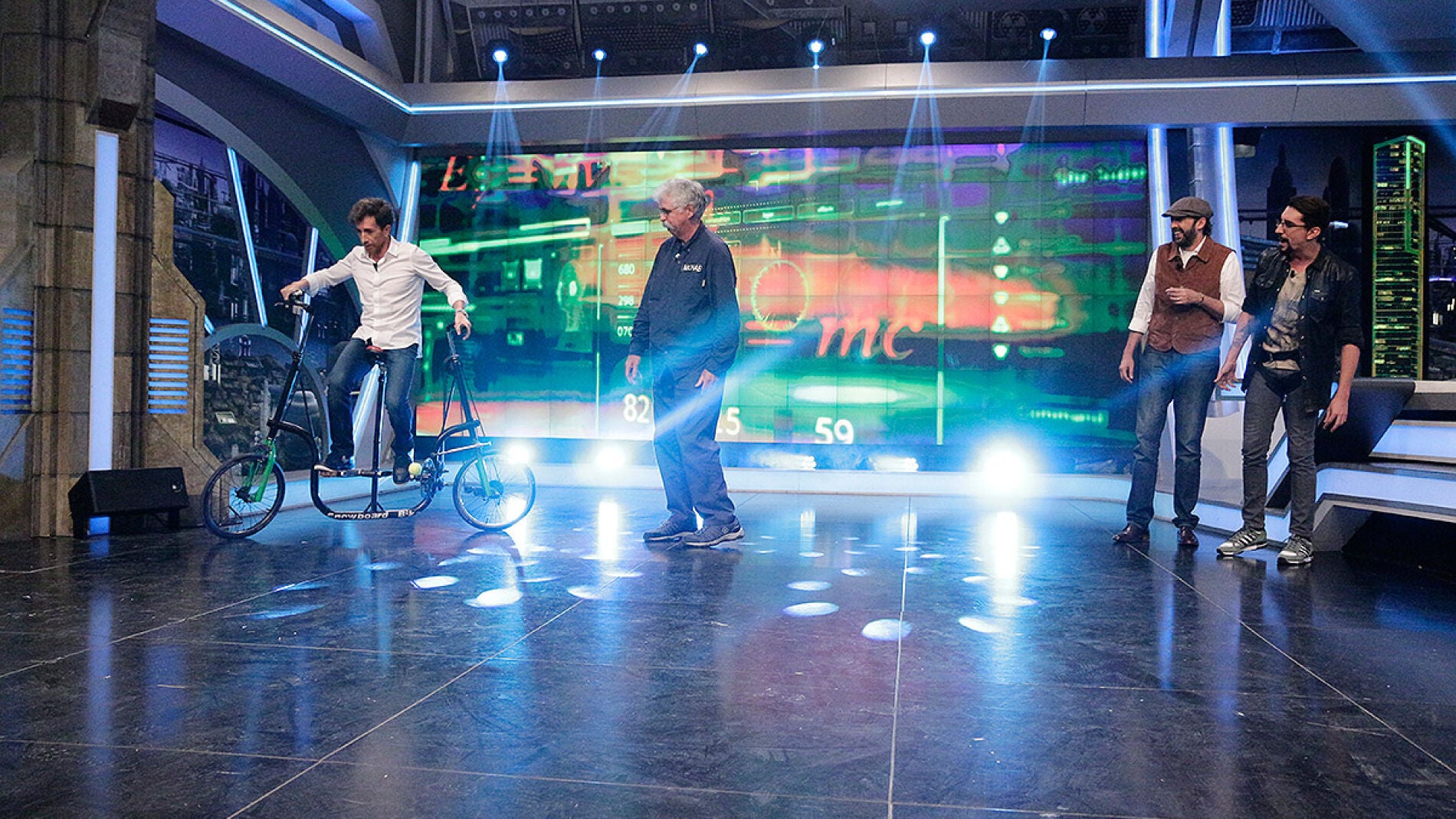 Snowboard Bike en El Hormiguero 3.0