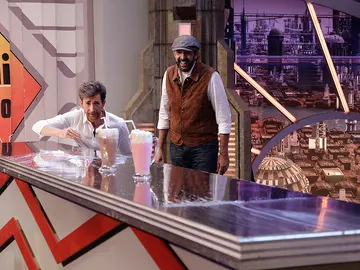 Pablo Motos y Juan Luis Guerra en El Hormiguero 3.0 Pablo Motos y Juan Luis Guerra en El Hormiguero 3.0