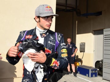 Carlos Sainz Jr, con Red Bull