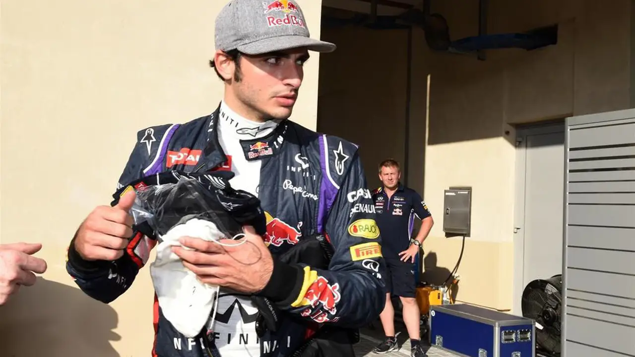 Carlos Sainz Jr, con Red Bull