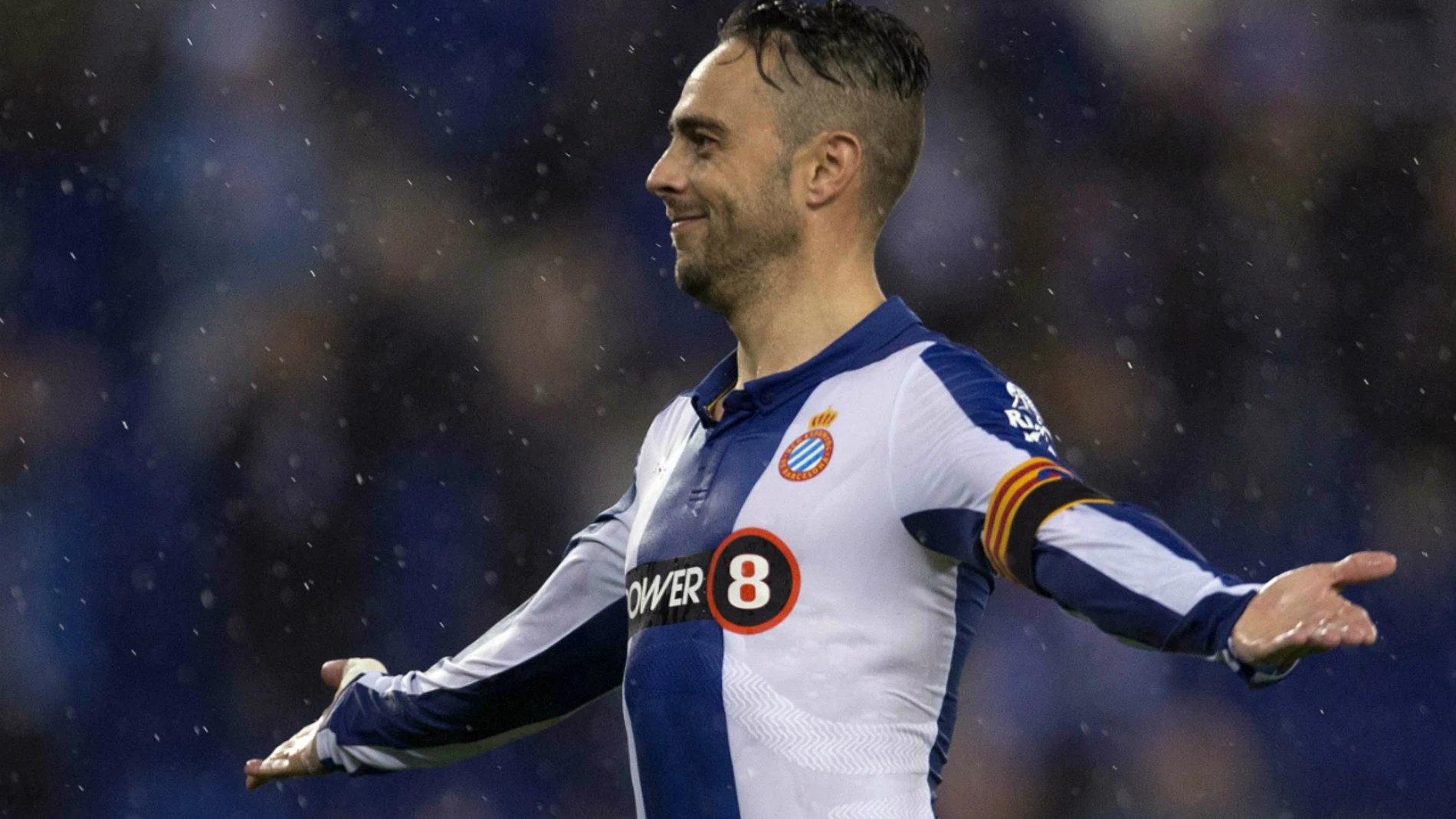 Sergio García celebra un gol Sergio García celebra un gol