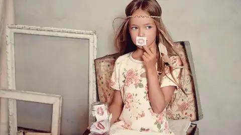 Kristina Pimenova, en una sesión de fotos Kristina Pimenova, en una sesión de fotos