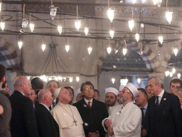 El Papa Francisco en Estambul