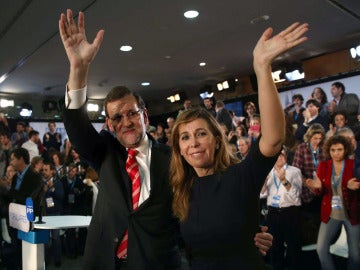 Mariano Rajoy y Alicia Sánchez Camacho