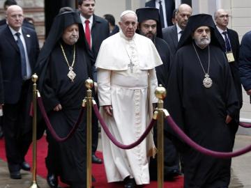 El Papa Francisco en Estambul