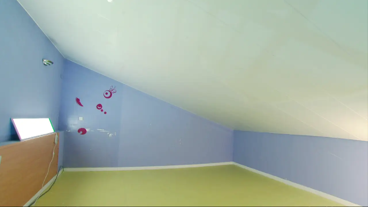 Revestimos con PVC decorativo un techo abuhardillado