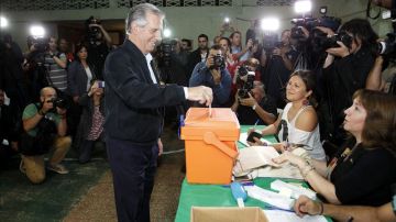 Tabaré Vázquez, candidato electo de Uruguay.