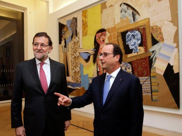 Mariano Rajoy en la cumbre hispano francesa