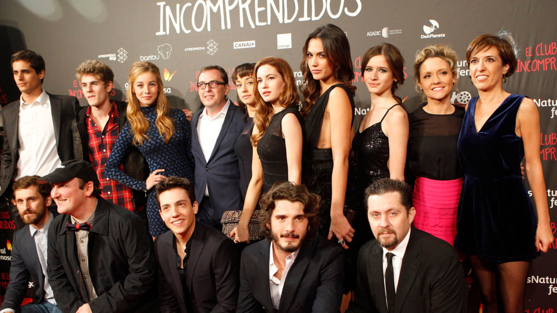 El elenco de actores de El Club de Los Incomprendidos