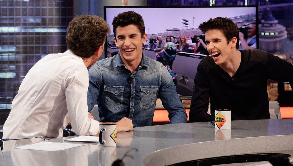 Marc y Álex Márquez en El Hormiguero 3.0