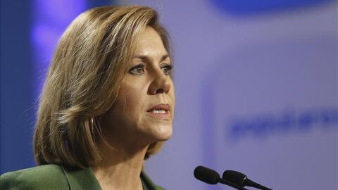 La secretaria general del PP, Mar&iacute;a Dolores de Cospedal
