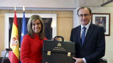 Alfonso Alonso jura su cargo como nuevo ministro de Sanidad en la Zarzuela