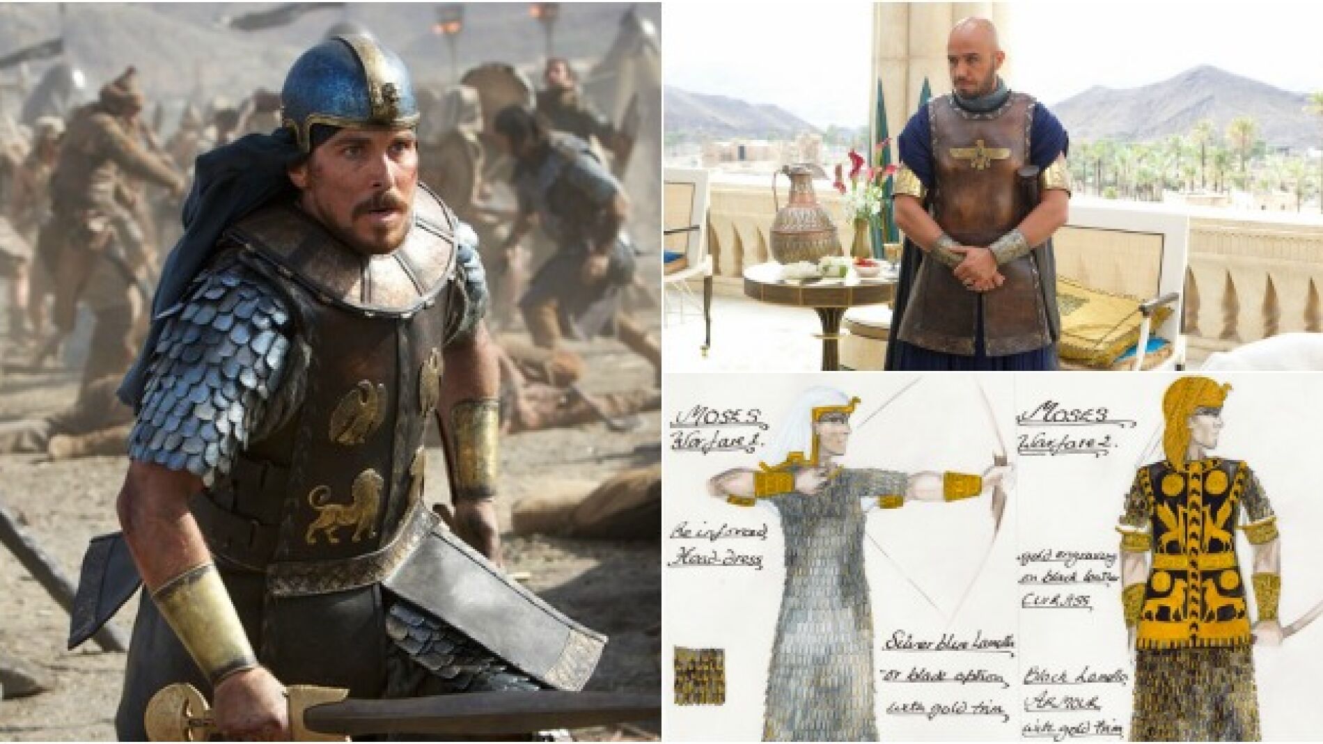 As&iacute; se cre&oacute; el vestuario de Exodus