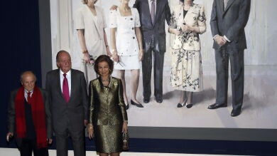 Desvelado por fin el cuadro de 'La Familia de Juan Carlos I' de Antonio López