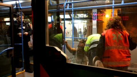 Una mujer da a luz en un autob&uacute;s urbano en Palma de Mallorca