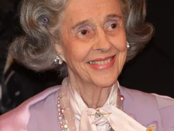 Fabiola de Bélgica sonríe Fabiola de Bélgica sonríe