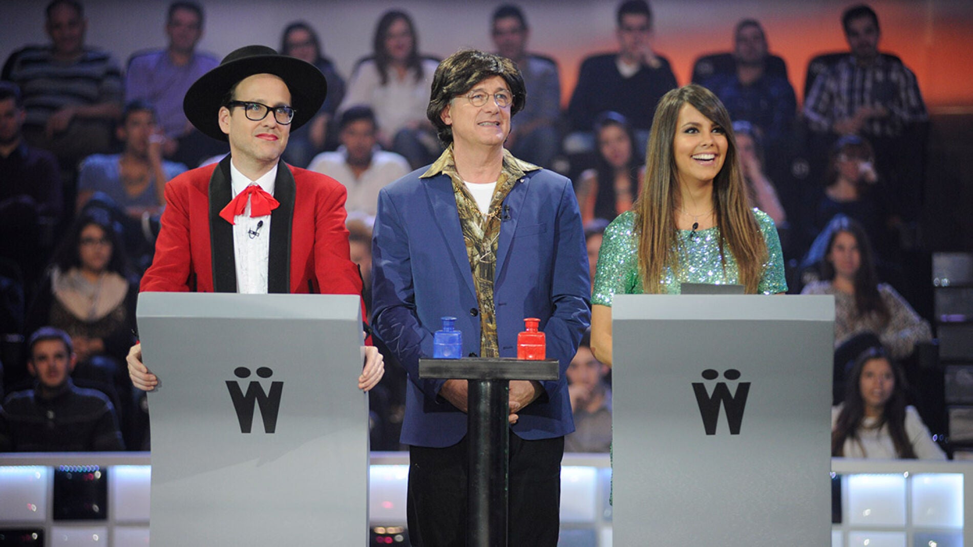 Joaqu&iacute;n Reyes, Josema Yuste y Cristina Pedroche