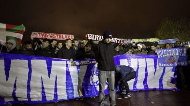Aumenta a 18 la cifra de detenidos en A Coruña pertenecientes a los Riazor Blues