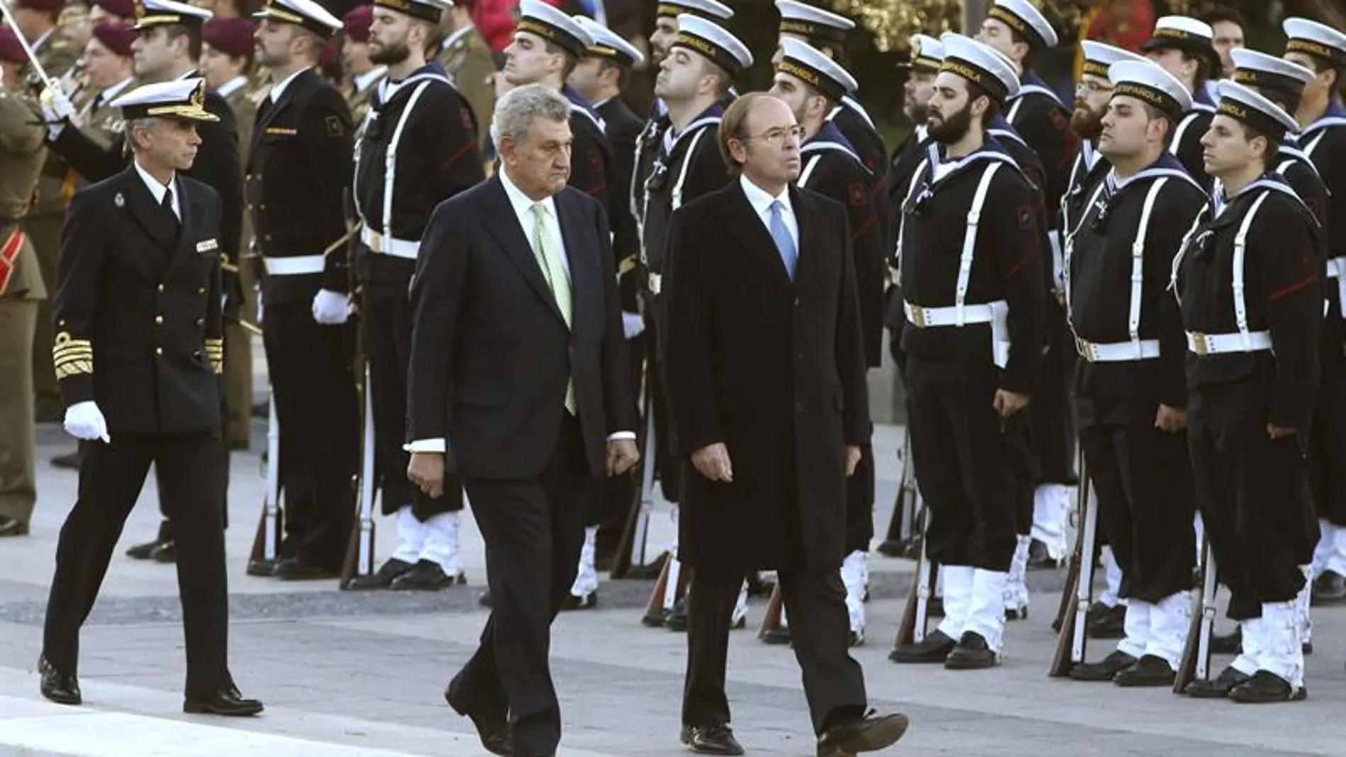 Los presidentes de Congreso y Senado, Jesús Posada y Pío García Escudero Los presidentes de Congreso y Senado, Jesús Posada y Pío García Escudero