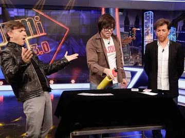 José Mota, Luis Piedrahita y Pablo Motos en El Hormiguero 3.0 José Mota, Luis Piedrahita y Pablo Motos en El Hormiguero 3.0